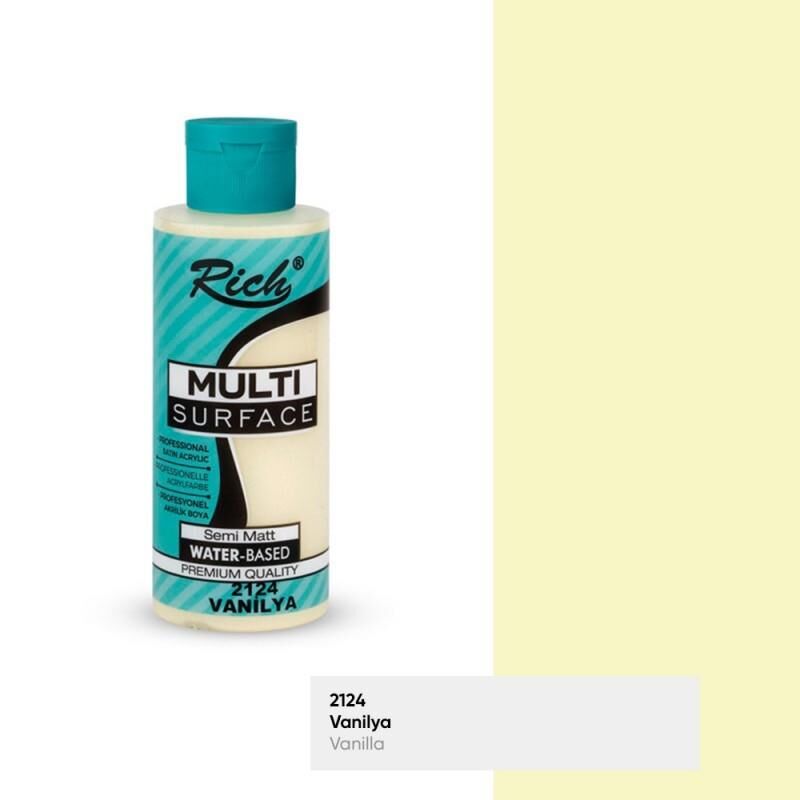 Rich Multi Surface Akrilik Boya 120 Cc Vanilya Mls-120-2124