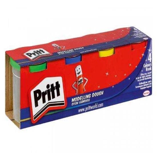 Pritt Oyun Hamuru 4'lü Renkli 100 Gr 1831458