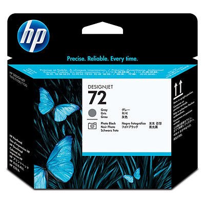 Hp 72 Black-gray Siyah-gri Baskı Kafası C9380a