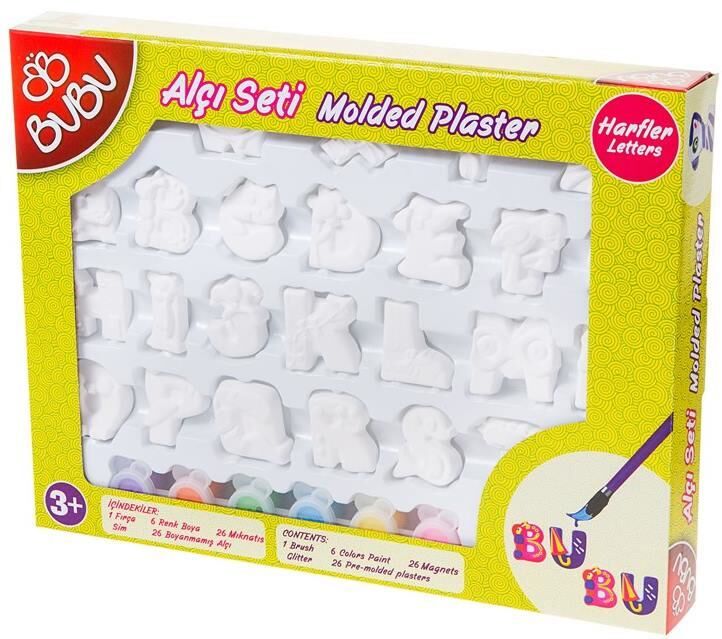 Bu-bu Harfler Alçı Seti 26 Parça 00071