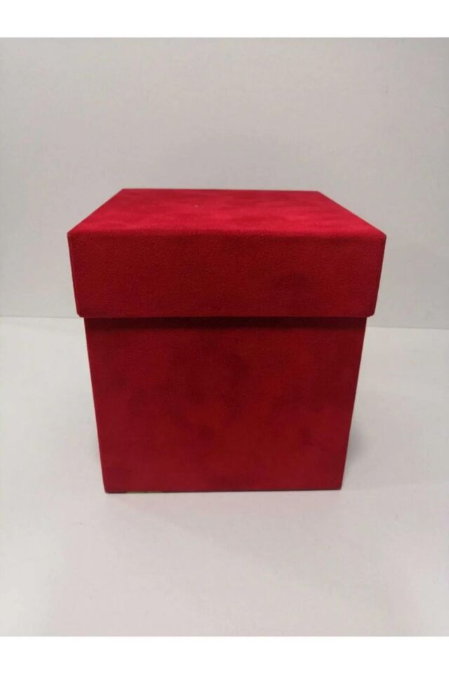 Gıpta Hediyelik Kutu Velluto Kırmızı No: 4 Küp Bx7754-c