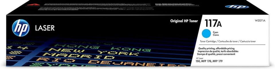 Hp 117a Cyan Mavi 700 Sayfa Toner W2071a