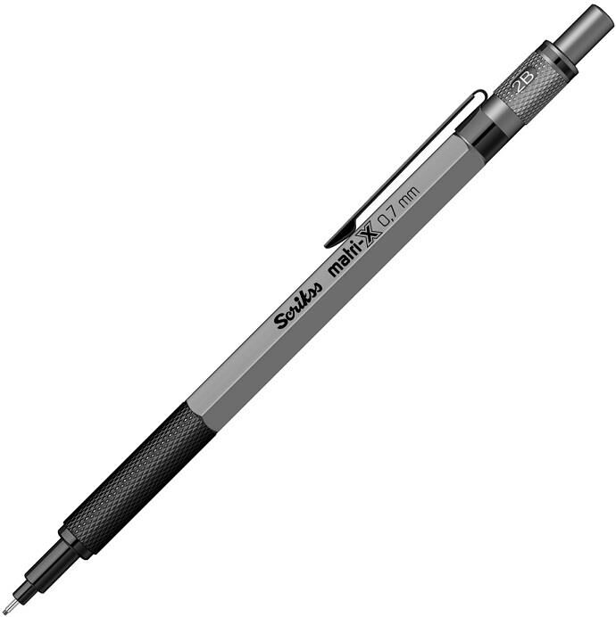 Scrikss Office Versatil Kalem Matri-x 0,7 Mm Gri T00stcc7mtx07a