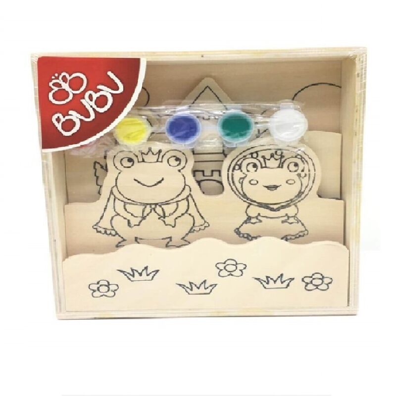 Bu-bu 3d Ahşap Çerçeve Boyama (2 Model) Ab0039