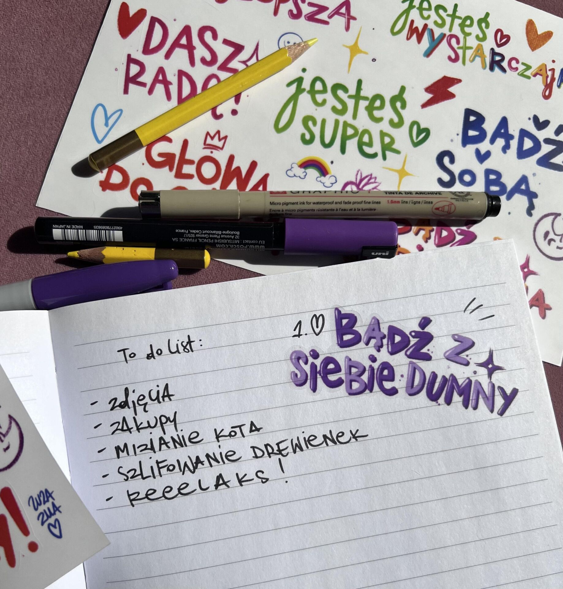 Uniball Posca 0.7 Su Bazlı Poster Markörü Mor N Pc-1mr