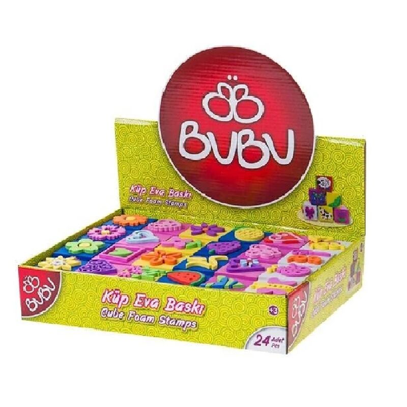 Bu-bu Sünger Baskı Eva Küp Eb0002