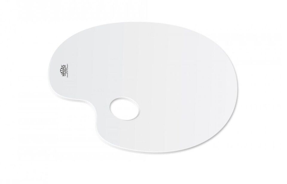 Hatas Godesiz Oval Resim Paleti 20x30 Cm Eko 03100