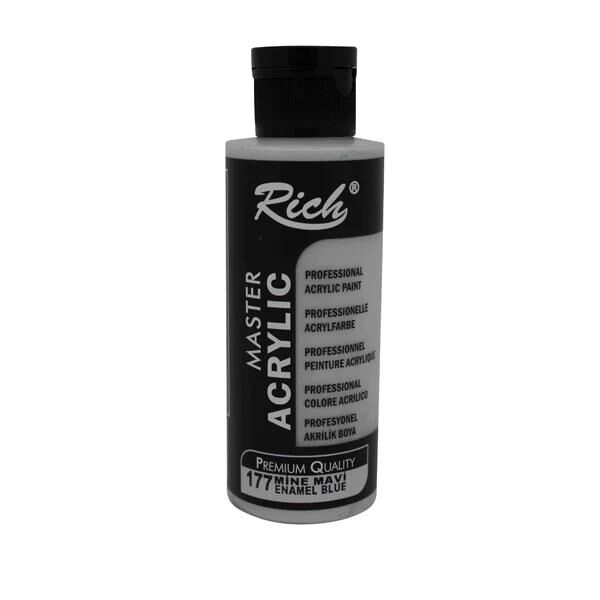 Rich Master Akrilik Boya 120 Cc Mine Mavi Akr-120-177