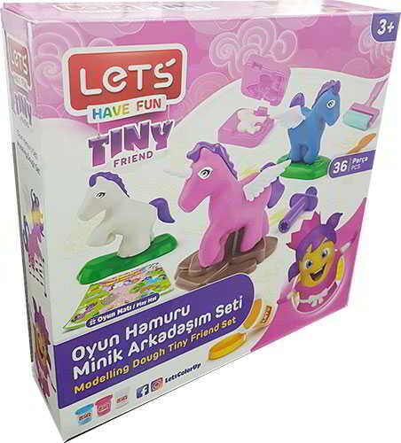 Lets Oyun Hamuru Minik Arkadaş Seti (tiny Set) L8494