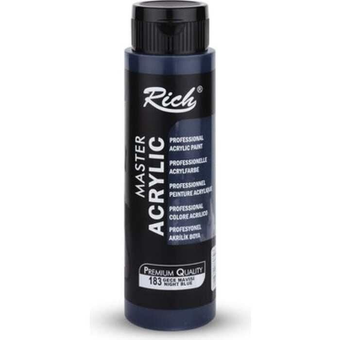 Rich Master Akrilik Boya 500 Cc Gece Mavisi Akr-500-06592