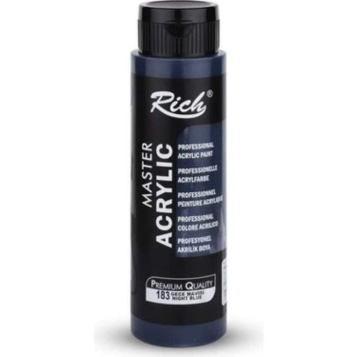 Rich Master Akrilik Boya 500 Cc Gece Mavisi Akr-500-06592
