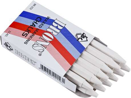 Brons Yağlı Tebeşir 12'li Beyaz Br-252