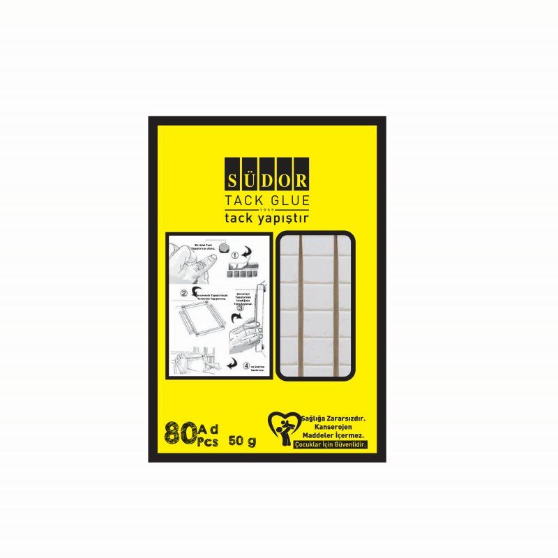 Südor Tack Yapıştır 50 G 60 Pcs Tc01