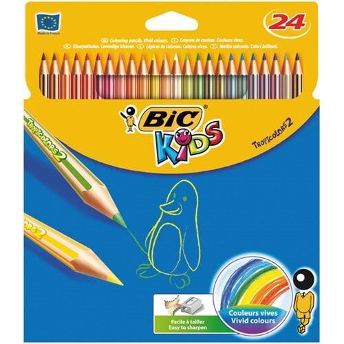 Bic Kuruboya 24'lü Tropicolor2 Karton Kutu 9375182