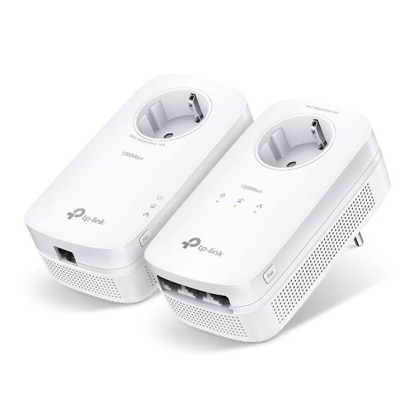 Tp-link Tl-pa8033pkit 1300 Mbps 3 Portlu Priz Soketli Powerline Adaptör