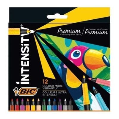 Bic Keçeli Kalem 12'li Ntensit Premium 977891