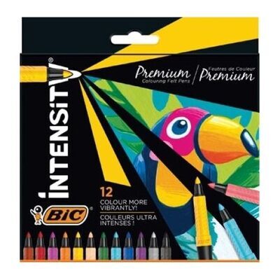 Bic Keçeli Kalem 12'li Ntensit Premium 977891