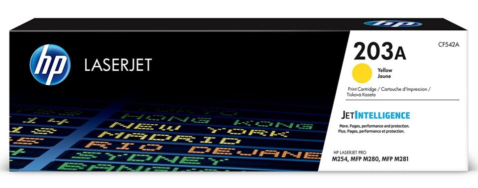 Hp 203a Yellow Sarı 1.300 Sayfa Toner Cf542a