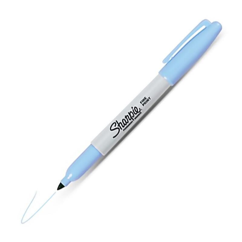 Sharpie Permanent Kalem Fine Yuvarlak Uç Açık Mavi Sh-1785163