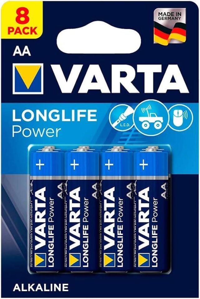 Varta Longlıfe Power Aa 8'li Alkalin Pil 737748