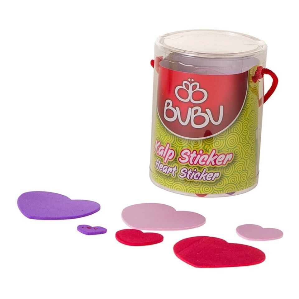 Bu-bu Eva Stıckers Yapışkanlı 28 Gr. Kalp Sts002-0029