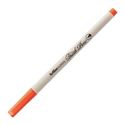 Artline Supreme Brush Uçlu Kalem Fosforlu Turuncu Lv-a-epfs-f Flo Orange