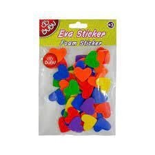 Bu-bu Eva Stıcker Kalp Küçük Sts033