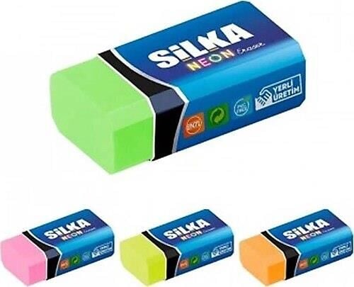 Silka Neon Silgi - 4 Renk Art.3