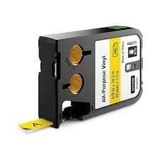 Dymo 1868771 Xtl Çok Amaçlı Vinil, 12 Mm X 7 M Sarı-siyah