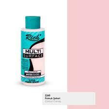 Rich Multi Surface Akrilik Boya 120 Cc Pamuk Şekeri Mls-120-2268