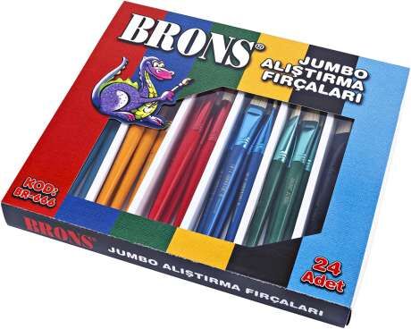 Brons Jumbo Alıştırma Fırçası Br-666