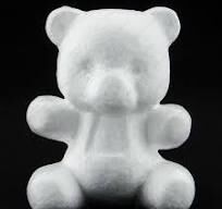 Helvacıoğlu Köpük 13 Cm. Ayı 6 Adet 6933