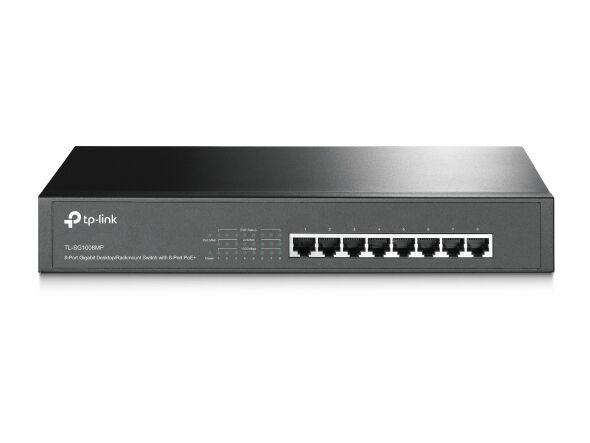 Tp-link Tl-sg1008mp 8 Port Poe+ 10-100-1000 Mbps Switch Çelik Kasa Rack Mount
