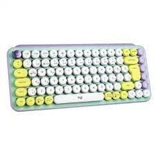 Logitech 920-010819 Pop Keys Yellow-lilac Kablosuz Mekanik Emoji Klavyesi