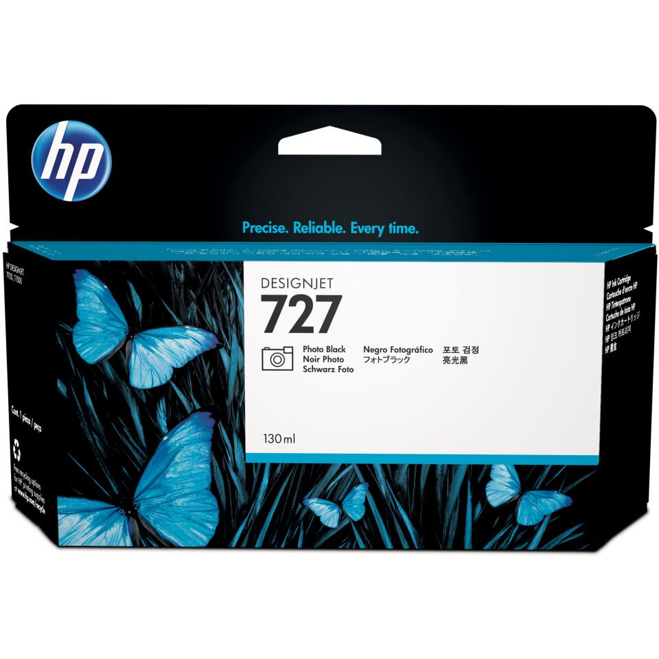 Hp 727 Photo Black Foto Siyah 130ml Plotter Kartuşu B3p23a