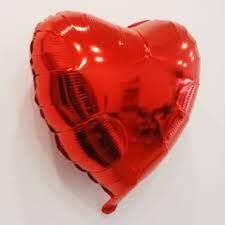 Nedi Balon Folyo Kırmızı Kalp 18*45cm Nedi-11418