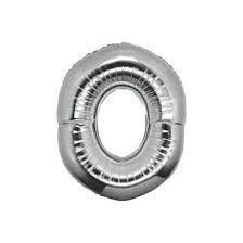 Nedi Party Marty Folyo Harf Balon 40'' Gümüş (o)