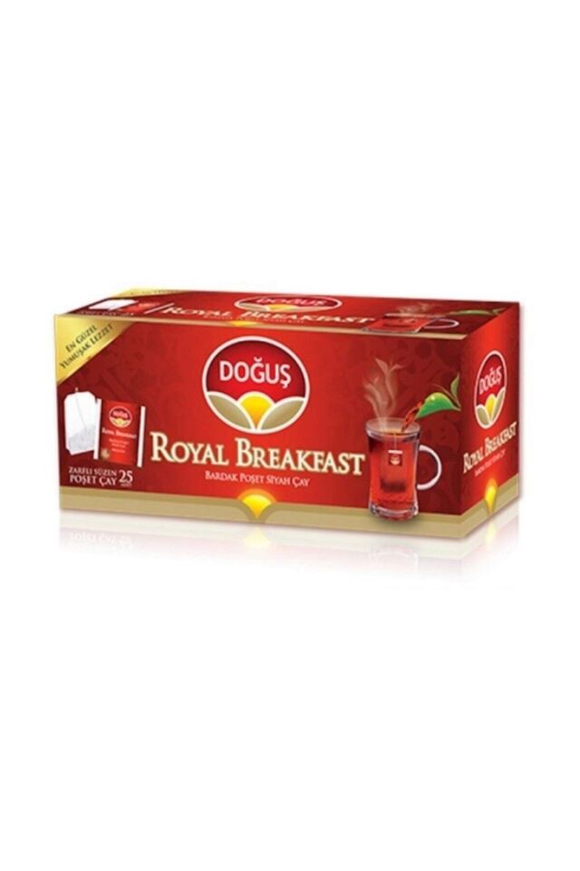 Doğuş Royal Breakfast Süzen Poşet Çay 25x2 Gr