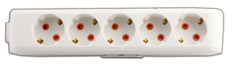 Viko Multi-let 5li Klemensli Topraklı Priz (90113500)