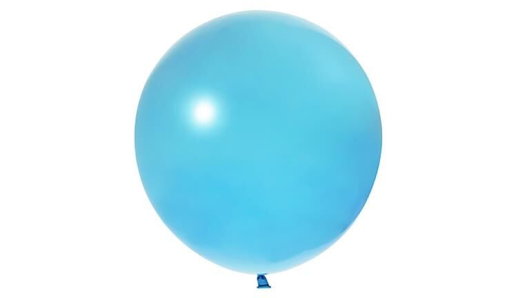 Balonevi 24'' Açık Mavi Jumbo Balon (3'lü)