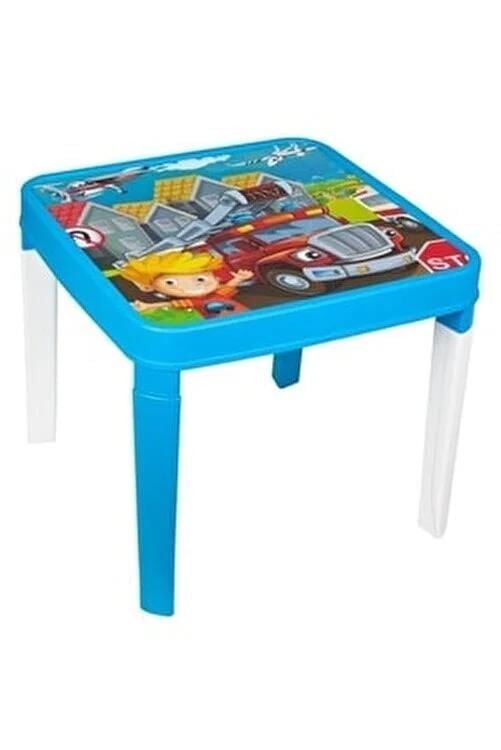 Herevin Desenlı Masa Mavi Kamyon 161971