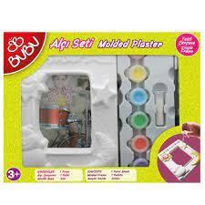 Bu-bu Alçı Boyama Seti Tek Çerçeve 00039