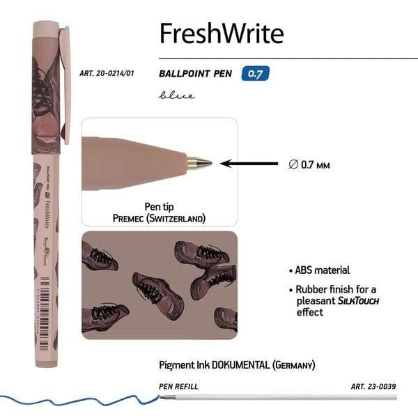 Bruno Visconti Fresh Wrıte 0,7 Mm Tükenmez Kalem Mavi 20-0214-99