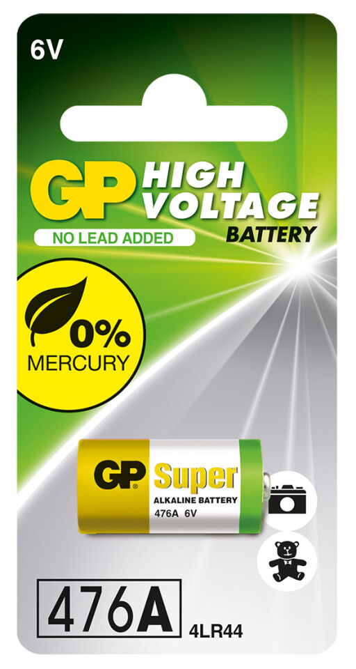Gp Gp476a 4lr44 6v Yüksek Voltaj Alkalin Pil