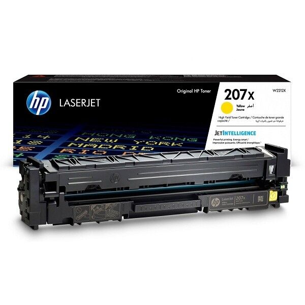 Hp 207x Yellow Sarı 2.450 Sayfa Toner W2212x