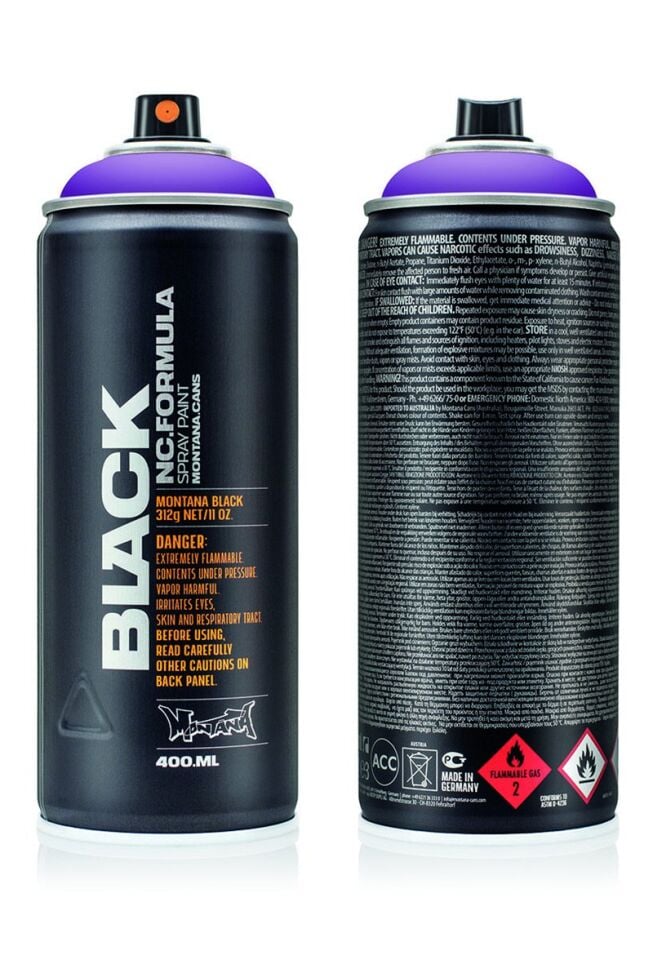 Montana Black Sprey Boya 400ml Pimp Violet Blk4040 Lv-mo-263866