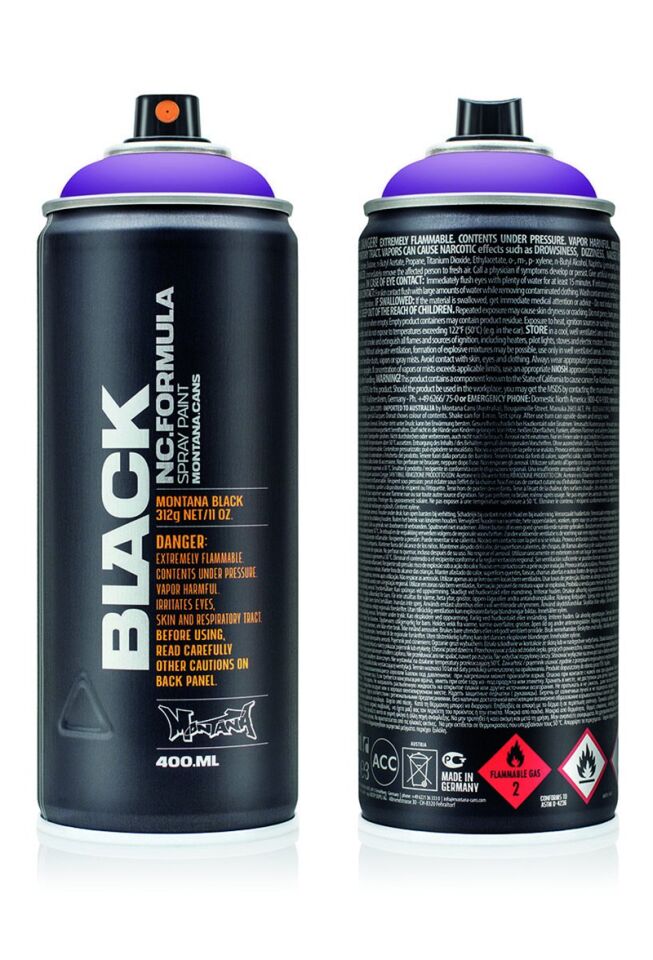 Montana Black Sprey Boya 400ml Pimp Violet Blk4040 Lv-mo-263866