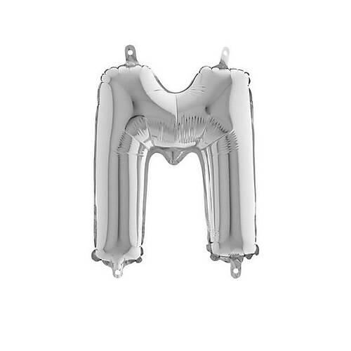 Nedi Party Marty Folyo Harf Balon 40'' Gümüş (m)
