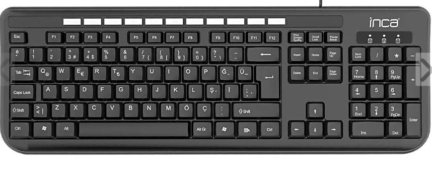 Inca Ik-254qu Q-usb Multimedya Black Laser Prınt Klavye