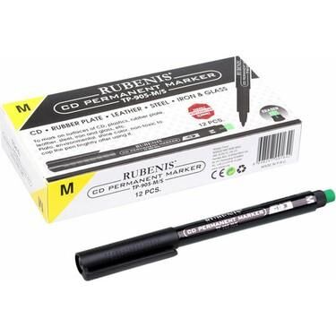 Rubenis Asetat Kalemi Silgili Medium ( M ) Siyah Tp-905